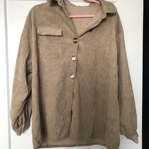 Nasty gal Corduroy Button Up